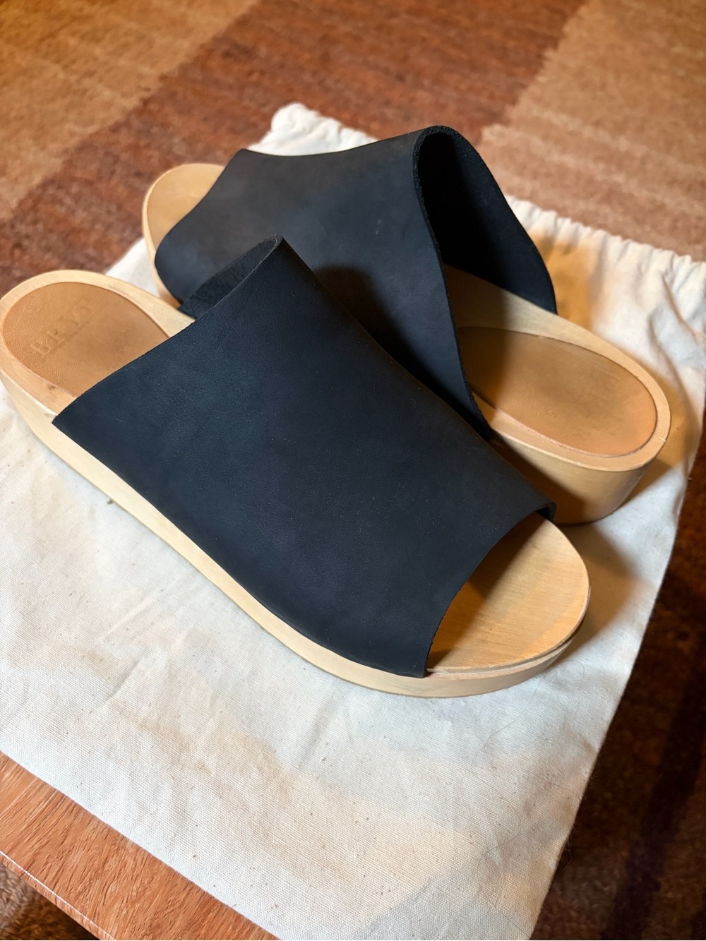 Bryr Norma Platform Clog in Black size 38 - Picture 8 of 13